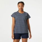 Helly Hansen Women's Thalia Summer Top Navy Stripe - Image 3