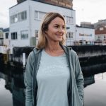 Mountain Designs Women's Ruby Full Zip Fleece Jacket Ivy Green & White - Image 2