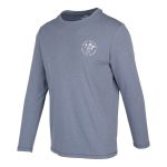 Body Glove Men's Long Sleeve Surf Tee Rash Vest Blue Marle - Image 3