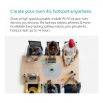 D-Link DWR-933 4G LTE Cat 6 Wi-Fi Hotspot Black - Image 5