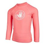 Body Glove Kids' Fluoro Rash Vest Fluro Pink - Image 3
