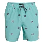 O'Neill Men's Hermosa Elastic Waist 17" Board Shorts Aqua Wash - Image 3