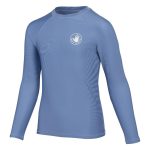 Body Glove Youth Girls Long Sleeve Waves Are Calling Rash Vest Element Blue - Image 3