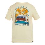 O'Neill Youth Boys Freedom Tee Pale Yellow - Image 2