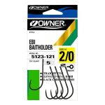Owner EBI Baitholder Hooks Black