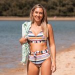 Body Glove Women's Stripe Bikini Multicoloured - Image 4