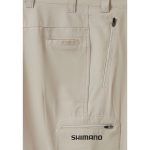 Shimano Zip Off Outdoor Pants Oatmeal - Image 3