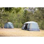Oztrail 10 Person Fast Frame Blockout Tent Grey - Image 12