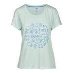 Cape Women's Millie Tee Pure Water Explore