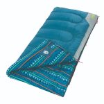 Coleman Kids Aztec Sleeping Bag Teal & Grey Kids - Image 2