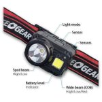 Life + Gear 650 Lumen Rechargeable Hybrid Headlamp Multicoloured 650 Lumens - Image 8