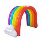 We Love Summer Inflatable Rainbow Sprinkler Rainbow