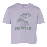 Cape Youth Girl's Rewild Tee Lavender
