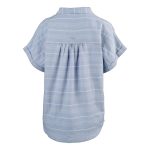 Mountain Designs Women's Morocco Short Sleeve Shirt Powder Blue - Image 4