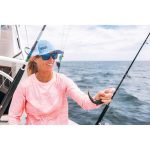 Nomad Women's Technical Fishing Shirt Coral - Image 5