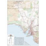 Hema South Australia State Map Multicoloured - Image 2