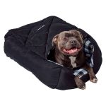 Spinifex Take Anywhere Black Pet Bed Sleeping Bag - Image 2