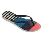 Havaianas Women's Slim Harmony Thongs White & Black