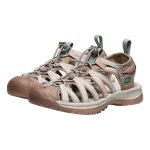 KEEN Women's Whisper Sandals Taupe Coral - Image 3