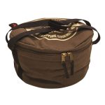Campfire Canvas Cast Iron Bag Black