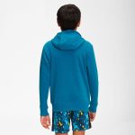 The North Face Boys' Camp Fleece Pullover Hoodie Banff Blue - Image 2