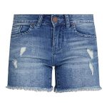 O'Neill Girls' Aiden Denim Shorts Blgx Blue Grass Wash - Image 3