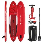 Aqua Marina Monster 2.0 12' Inflatable Stand Up Paddle Board With Paddle