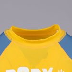 Body Glove Kids Long Sleeve Logo Rash Vest Golden Cob - Image 3