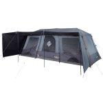 Oztrail 10 Person Fast Frame Blockout Tent Grey - Image 8