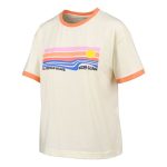Body Glove Women's Destination Rainbow Tee Egret / Print - Image 3
