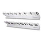 Berkley Wall And Ceiling Rod Rack White - Image 2