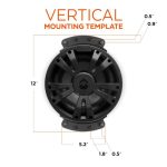 ECOXGEAR SoundExtreme ESO8 Subwoofer Black - Image 2