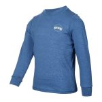 Body Glove Kids Long Sleeve Beach Printed Rash Vest Navy - Image 3