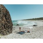 CoolCabana 5 Beige Stripe Beach Shade Stripe Medium - Image 6