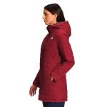 The North Face Women's Mossbud Insulated Reversible Parka Cordovan - Image 3