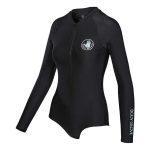 Body Glove Women's Core Long Sleeve Rash Suit Black - Image 3
