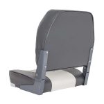 Oceansouth Deluxe Folding Boat Seat Grey & Charcoal - Image 2