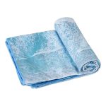 We Love Summer Sand Free Beach Towel Blue Ocean - Image 3