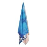 We Love Summer Sand Free Beach Towel Blue Ocean - Image 4
