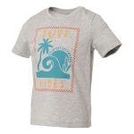 Cape Kids Boys Surf Vibe Tee Grey Merle - Image 3
