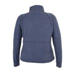 Cape Women's Pluz Size Storm Full Zip Fleece Navy - Image 2