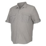 Cederberg Men's NFZ Hike Shirt Light Grey - Image 3