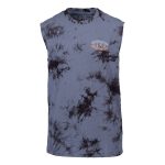 Trip In A Van Kids Muscle Tank Vintage Indigo / Black Tie Dye - Image 4