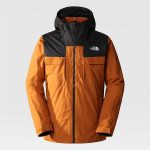 The North Face Men's Fourbarrel Tricot Jacket Leather Brown & Black - Image 9