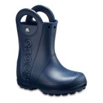 Crocs Kid's Handle It Rain Boots Navy - Image 3