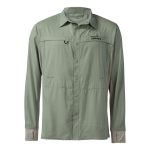 Shimano Pro Stretch Vented Seafoam Fishing Shirt