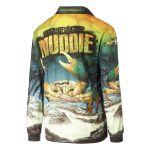 Bigfish Muddie Sublimated Polo Shirt Green & Yellow - Image 3