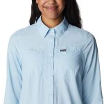 Columbia Women's Silver Ridge 3.0 Long Sleeve Shirt Spring Blue - Image 6