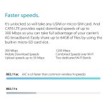 D-Link DWR-933 4G LTE Cat 6 Wi-Fi Hotspot Black - Image 3