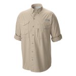 Columbia Men's Bonehead Long Sleeve Shirt Fossil - Image 2